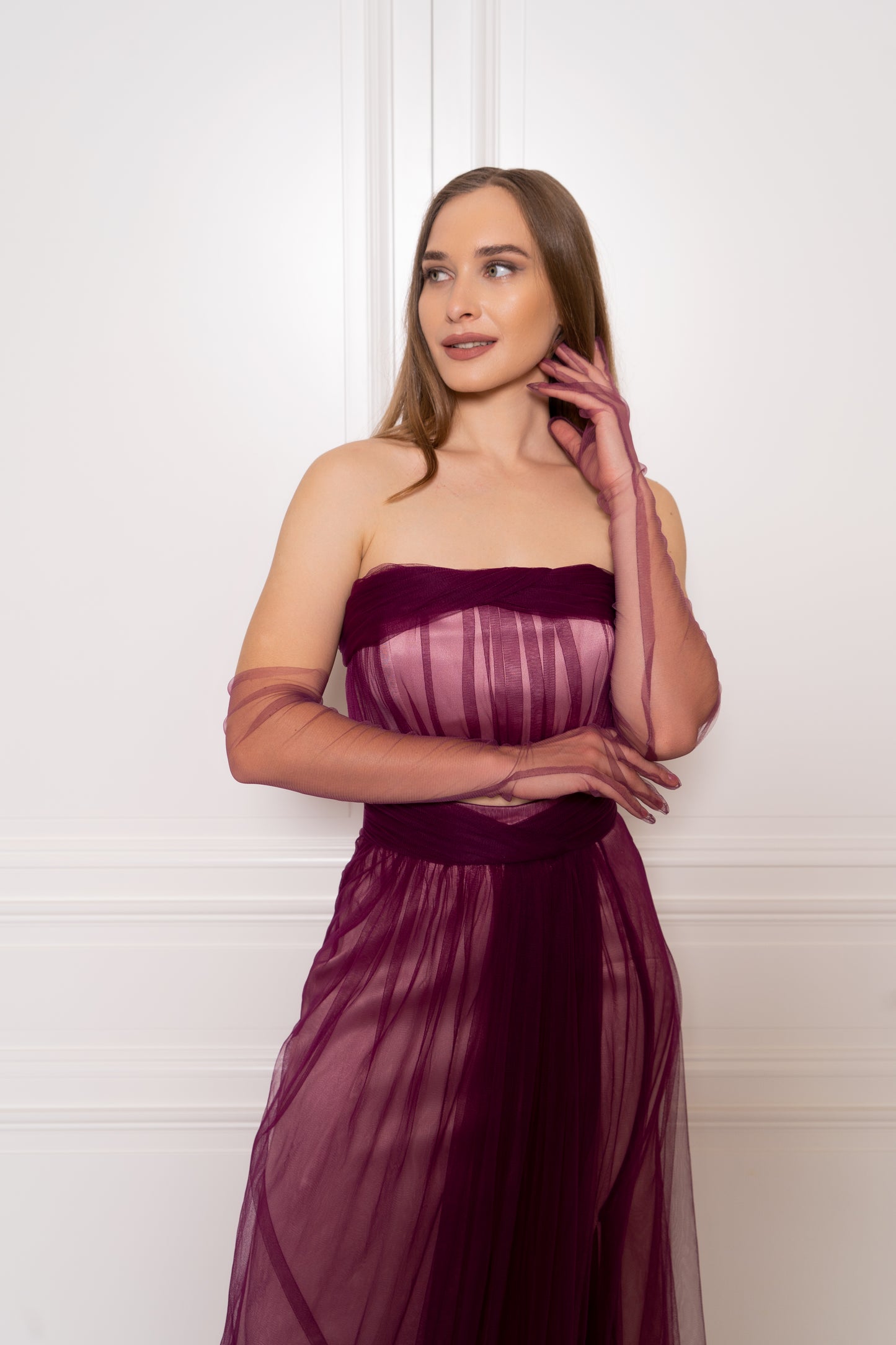 Timeless Purple Tulle Set