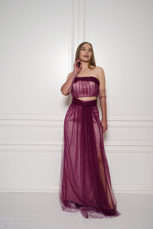 Timeless Purple Tulle Set